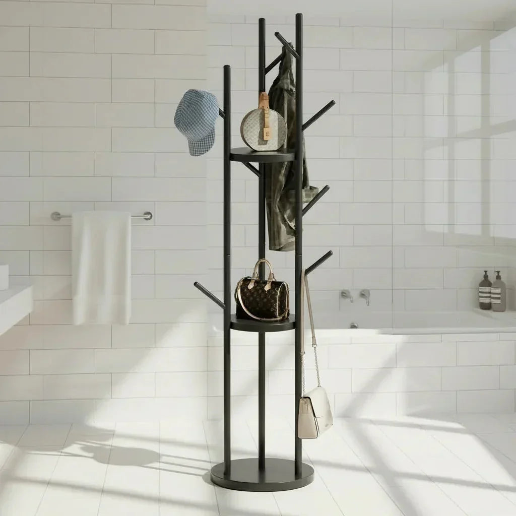 Porte-manteau pour salle de bain : quelles matières résistent à l'humidité