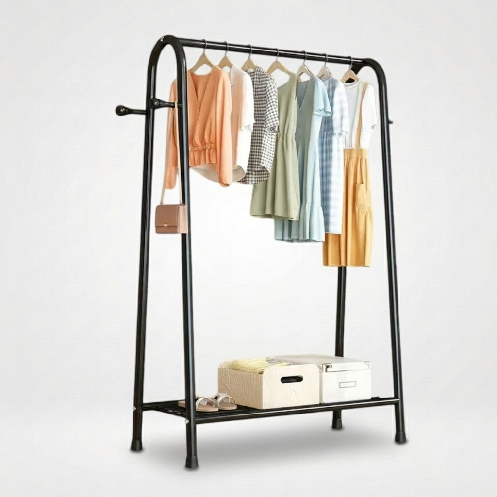 Meuble à Chaussures Noir Mini Dressing, vue 4 sur 4