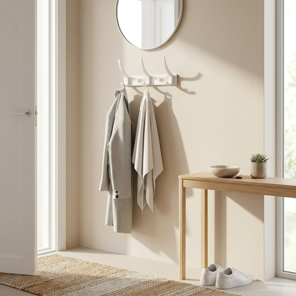 Porte-Manteau Blanc Entreprise, vue 1 sur 4