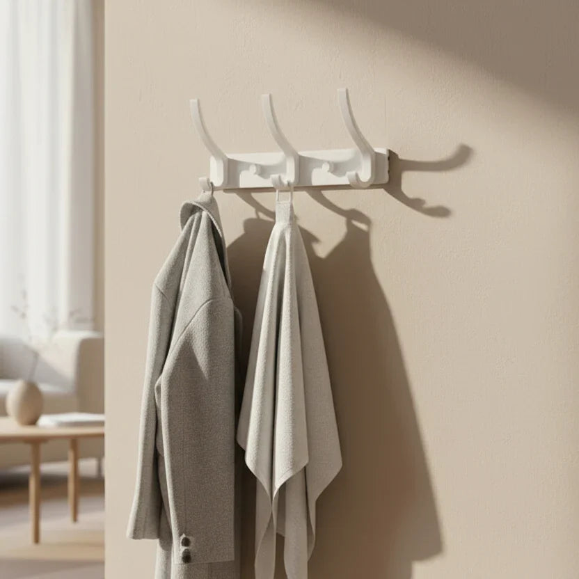 Porte-Manteau Blanc Entreprise, vue 2 sur 4