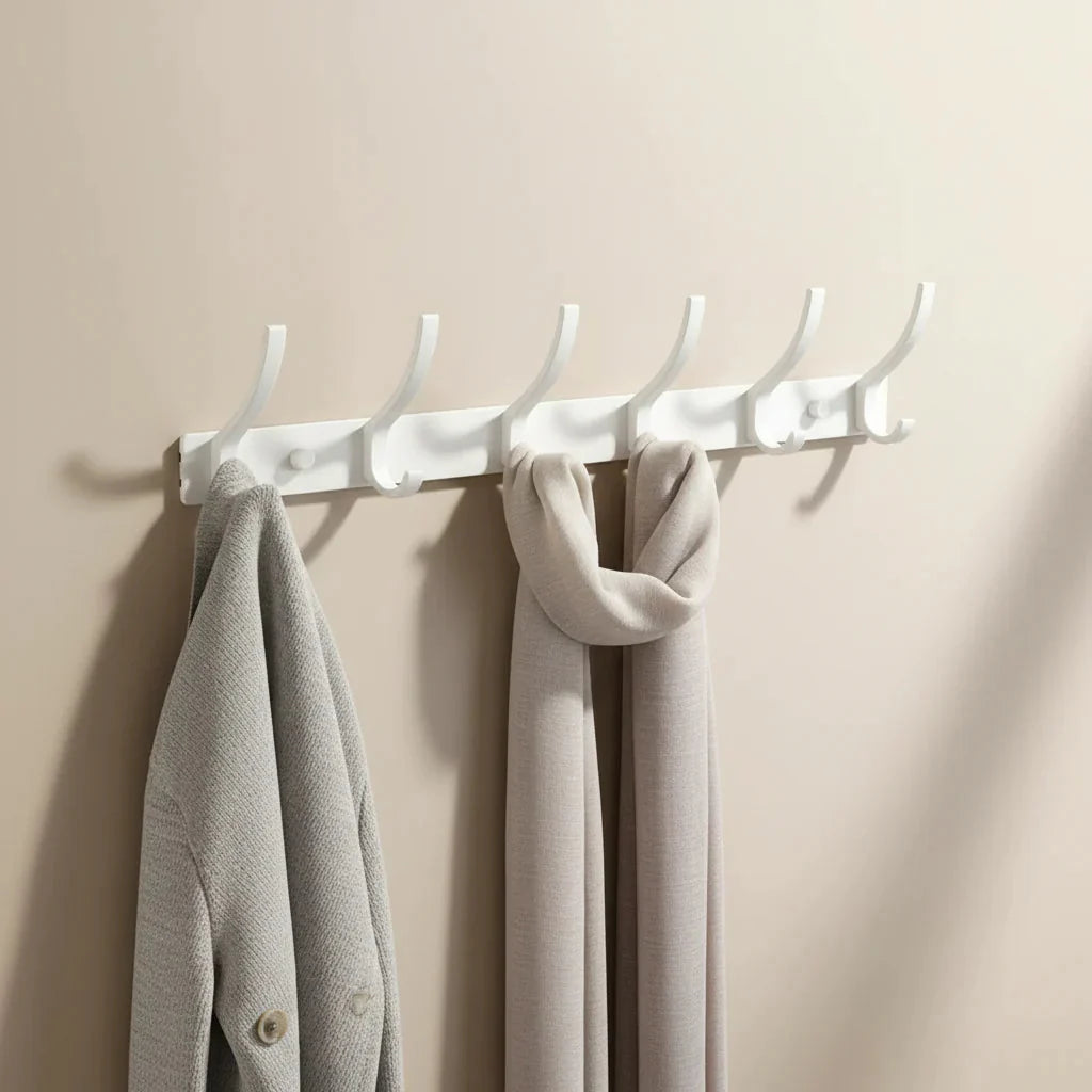 Porte-Manteau Blanc Entreprise, vue 4 sur 4