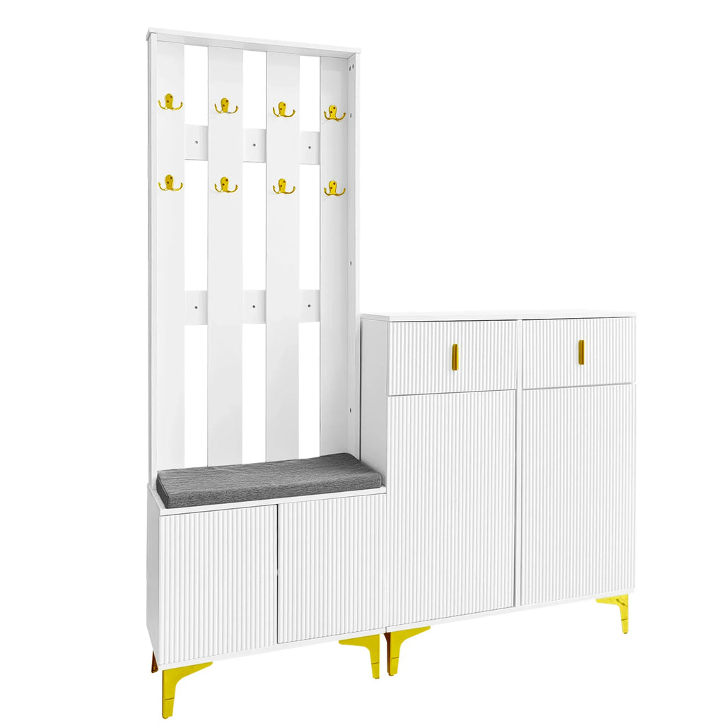 Porte-Manteau Blanc Siège, vue 5 sur 7