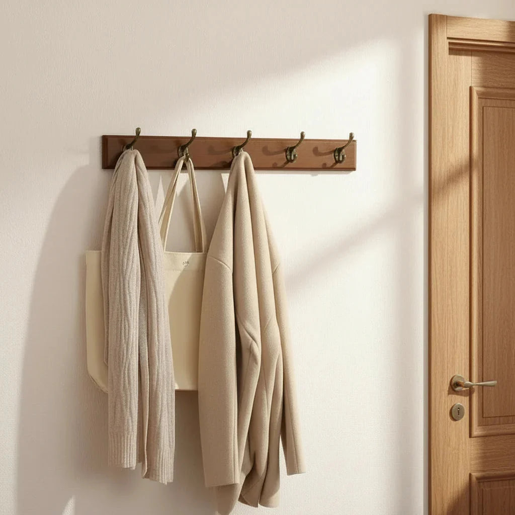 Porte-Manteau Mural Bois Flotté Patère, vue 4 sur 5