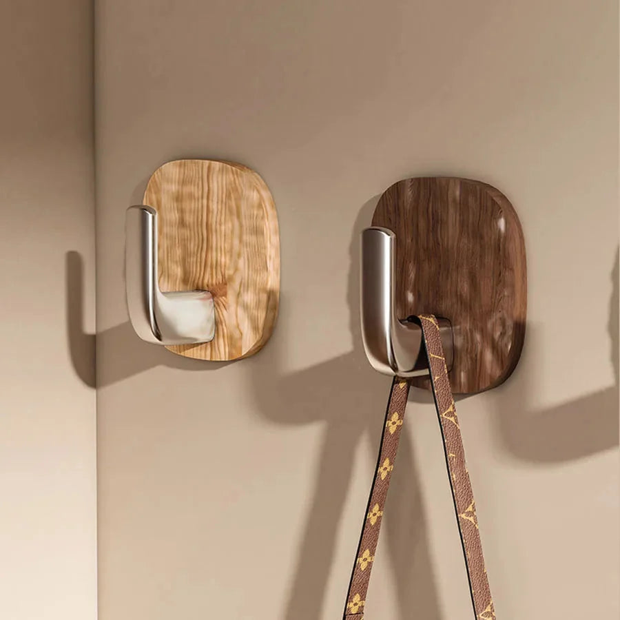 Porte-Manteau Mural Bois Massif, vue 4 sur 4