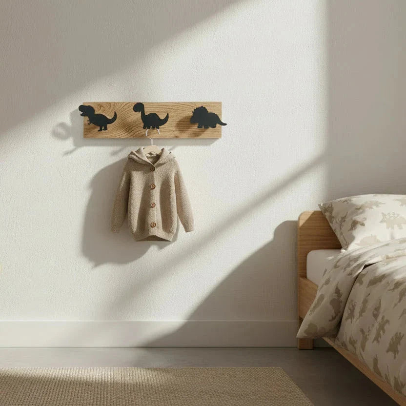 Porte-Manteau Mural Dinosaure, vue 4 sur 4