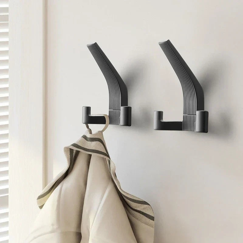 Porte-Manteau Mural Patères Doubles Fût Cannelé, vue 3 sur 4