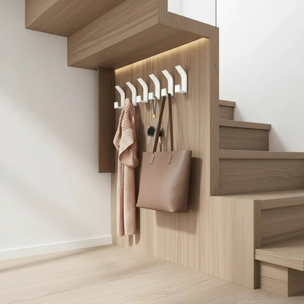 Porte-Manteau Sous-Escalier, vue 3 sur 4