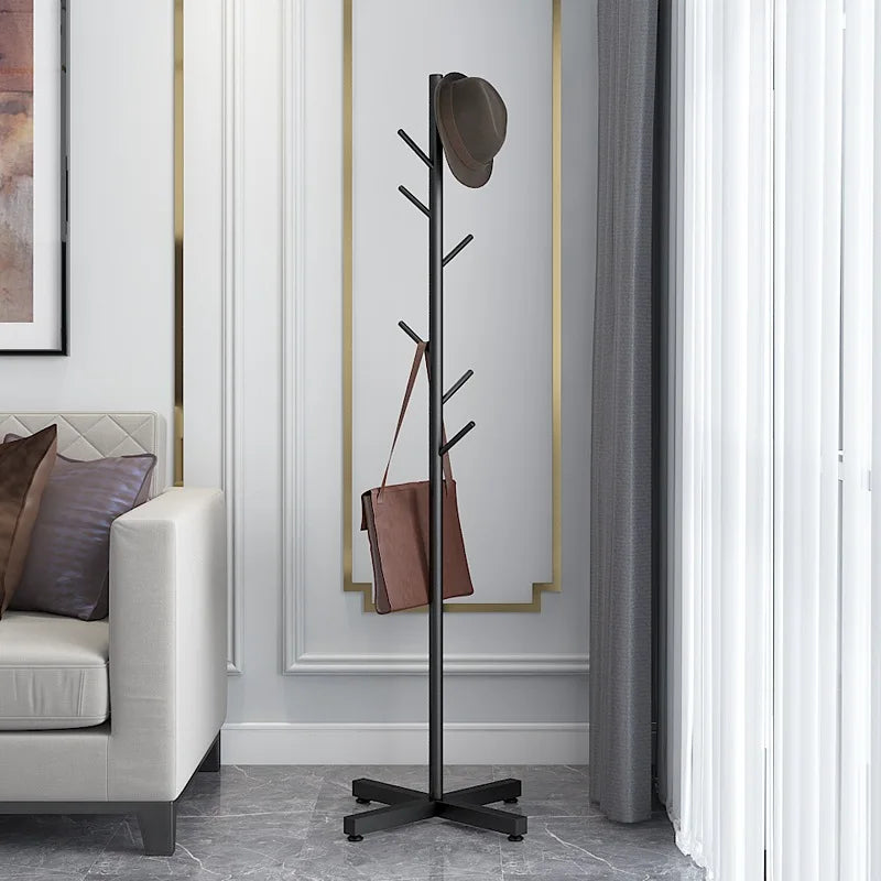 Porte-Manteau sur Pied Arbre Acier Bureau, vue 1 sur 7