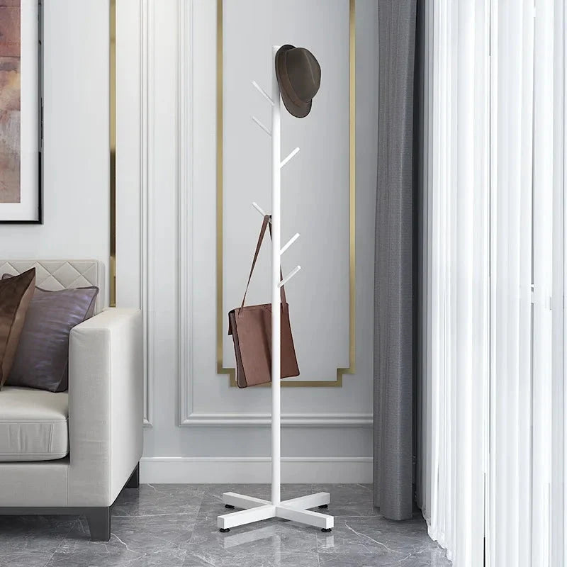 Porte-Manteau sur Pied Arbre Acier Bureau, vue 5 sur 7