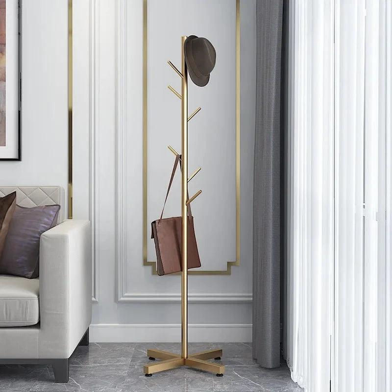 Porte-Manteau sur Pied Arbre Acier Bureau, vue 6 sur 7