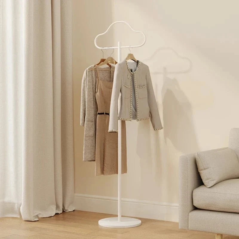 Porte-Manteau sur Pied Blanc Nuage, vue 3 sur 4