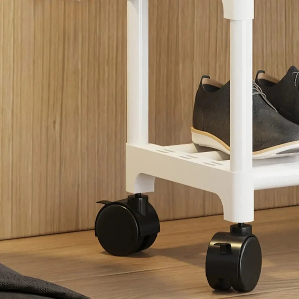 Porte-Manteau sur Pied Blanc Penderie, vue 4 sur 4