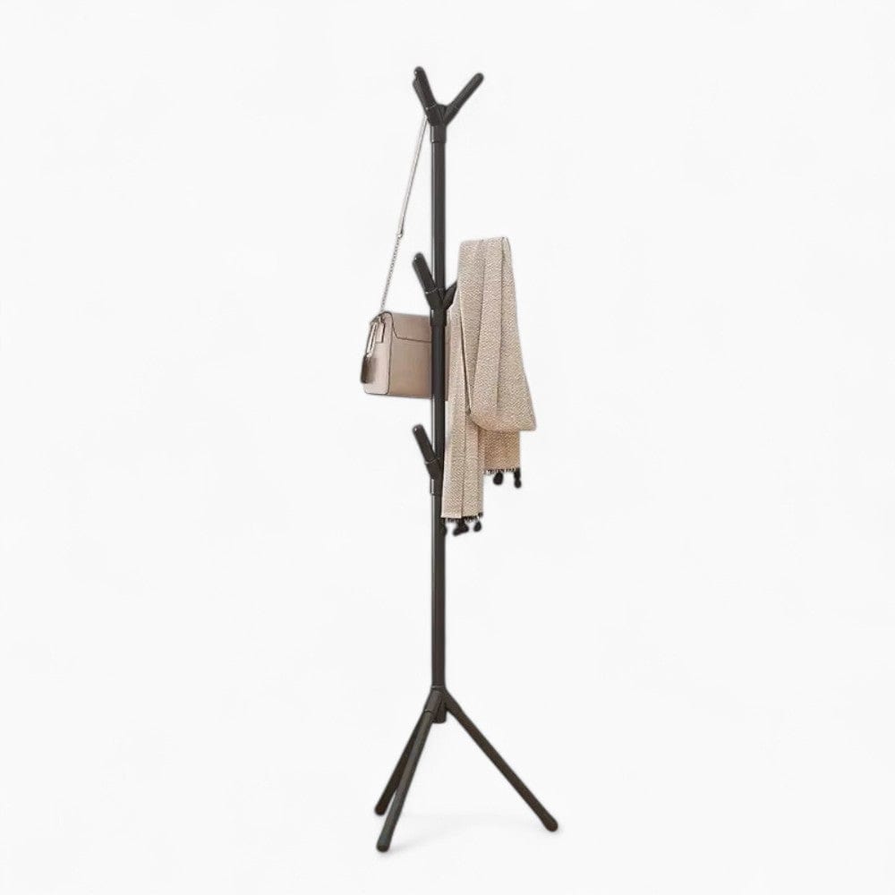 Porte-Manteau sur Pied Noir Arbre Trépied, vue 4 sur 4
