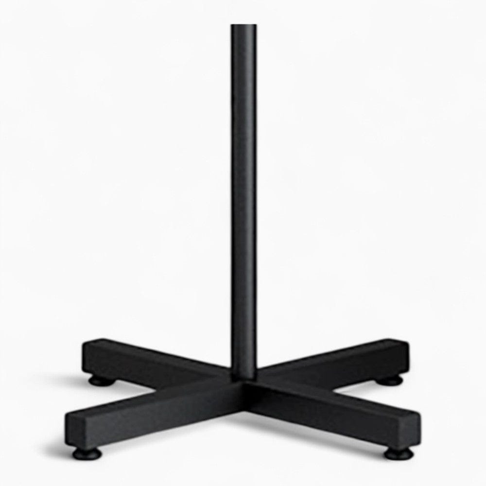 Porte-Manteau sur Pied Noir Base Croisée, vue 3 sur 4
