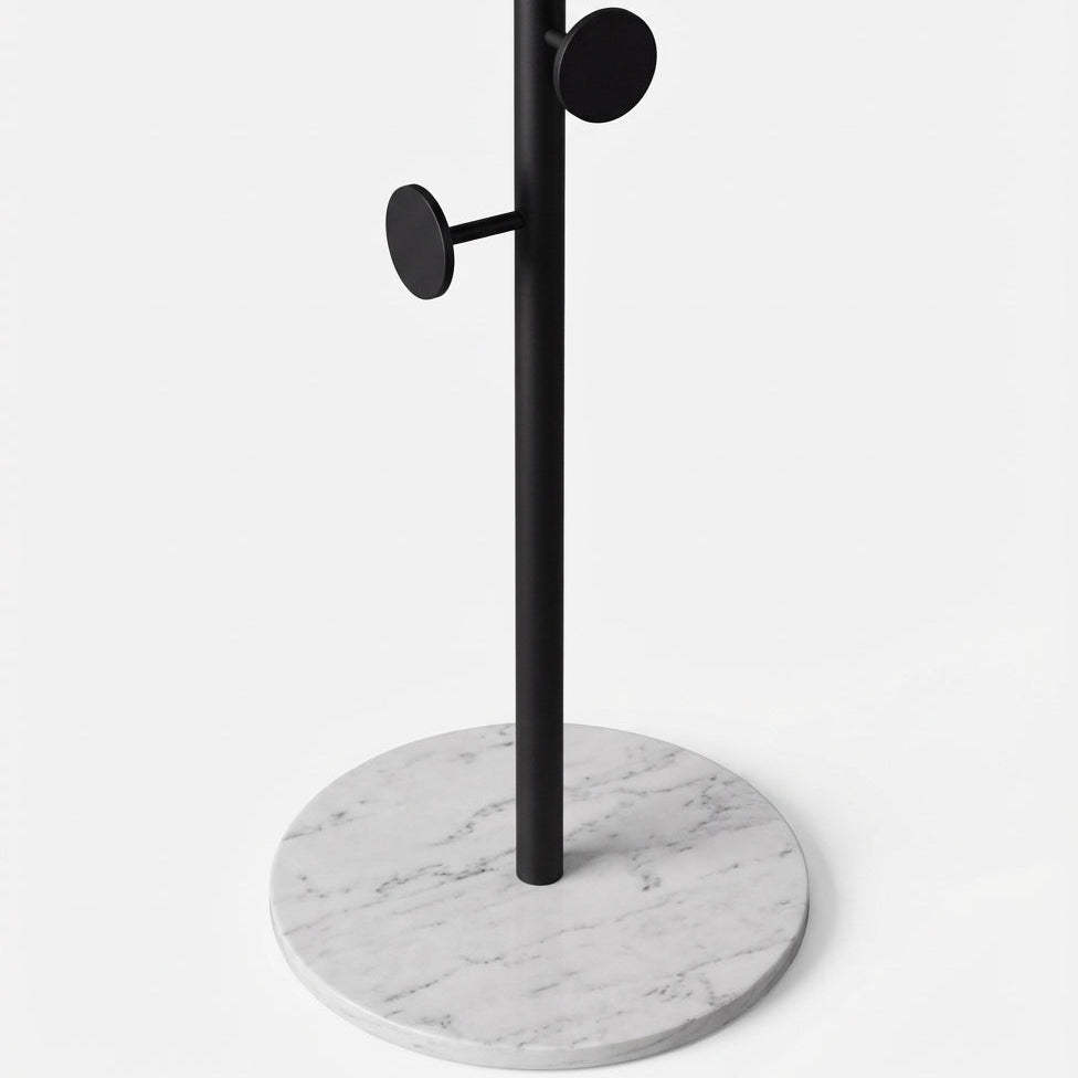 Porte-Manteau sur Pied Noir Boule, vue 4 sur 4
