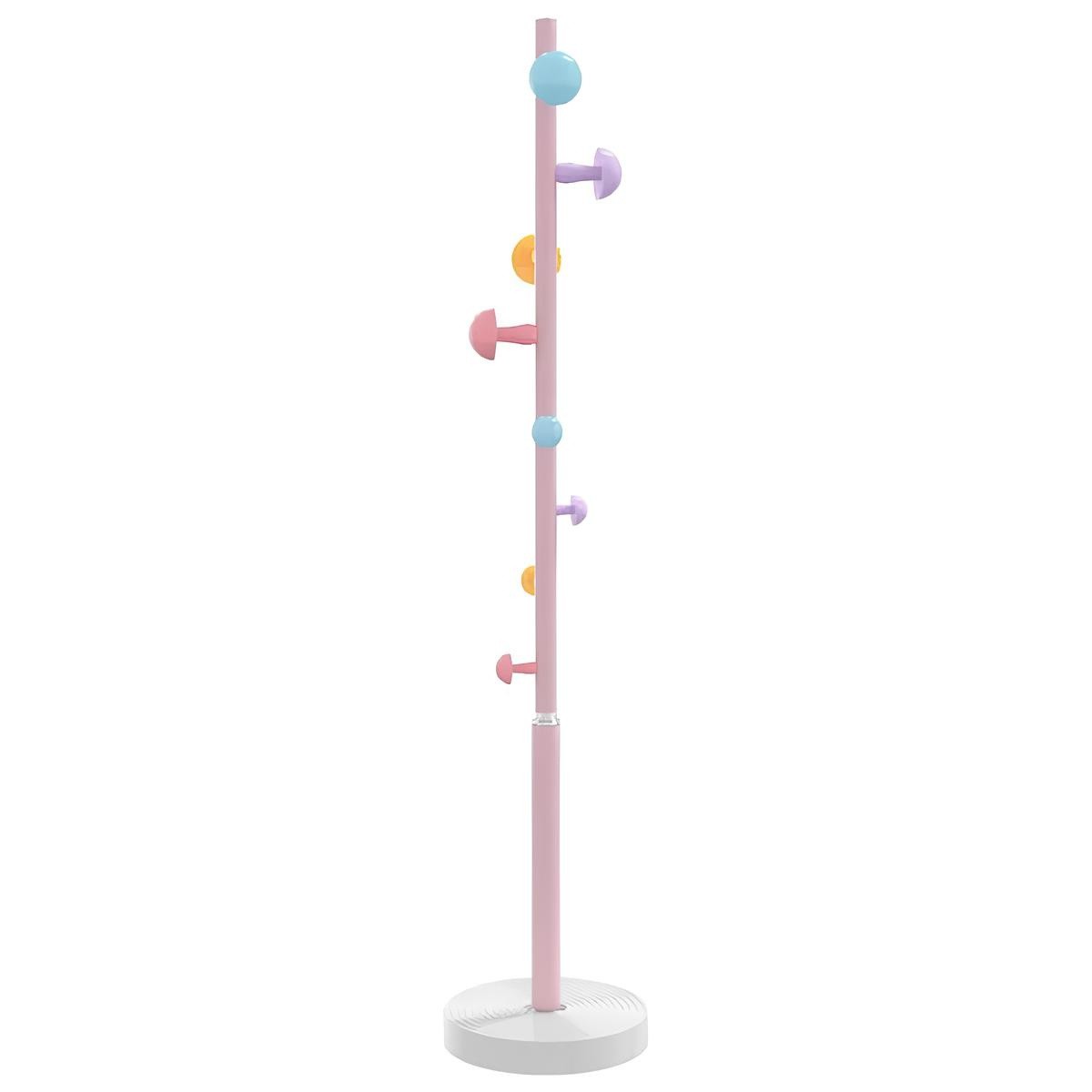 Porte-Manteau sur Pied Rose Enfant, vue 3 sur 4