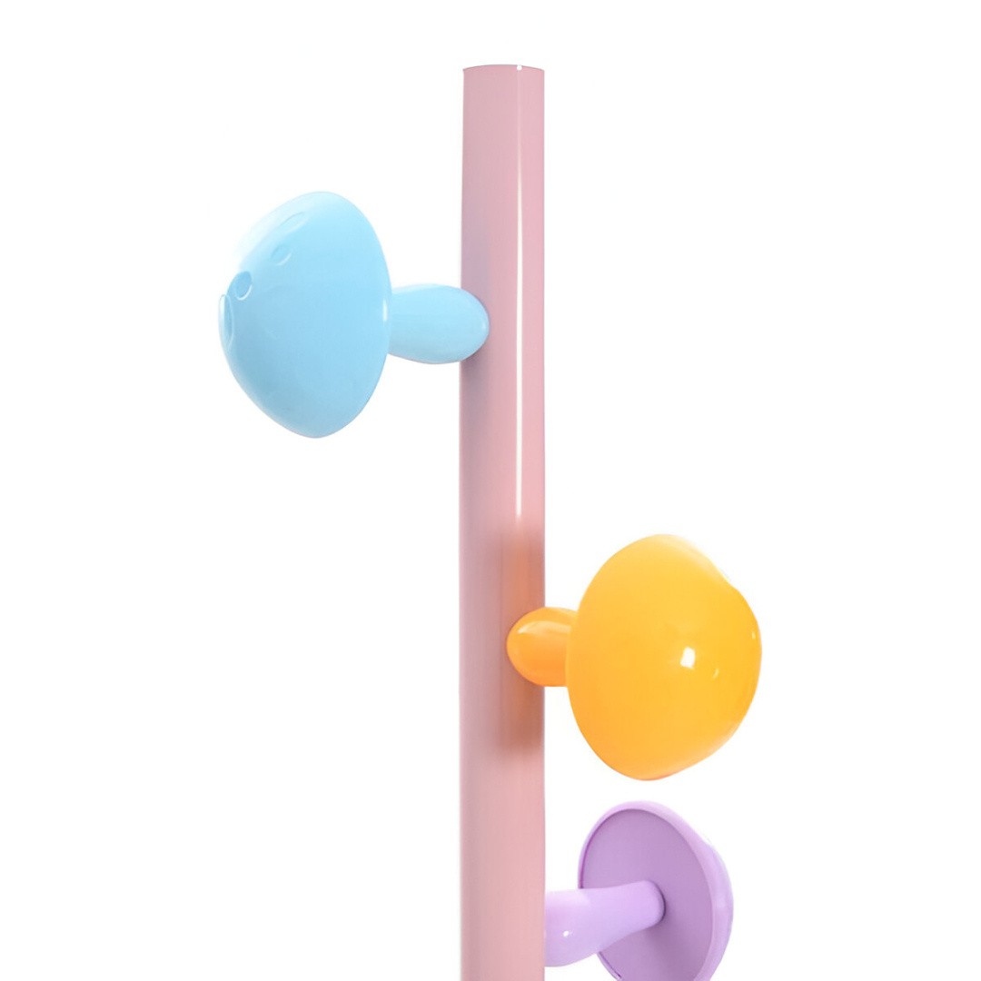 Porte-Manteau sur Pied Rose Enfant, vue 4 sur 4